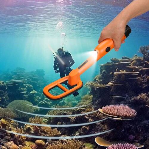 Underwater Metal Locator Sound Vibration Reminder Handheld