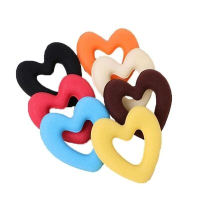 Fashion Headwear Donut Bun Heart-shaped Magic Foam Sponge