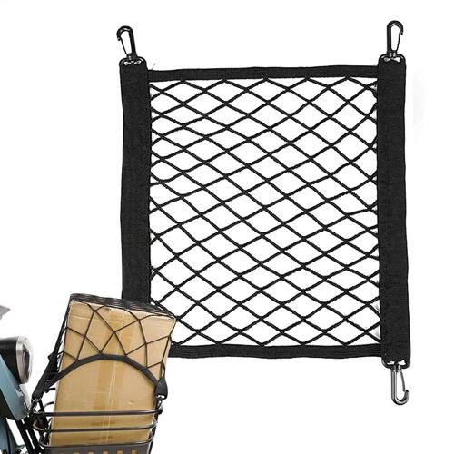 Motorcycle Durable Elastic  Basket Net Cover Black Helmet
