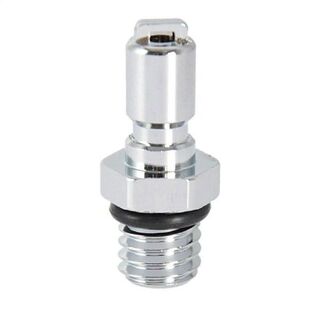 Scuba Gear Exhaust Valve Adapter Silver Brass Plating