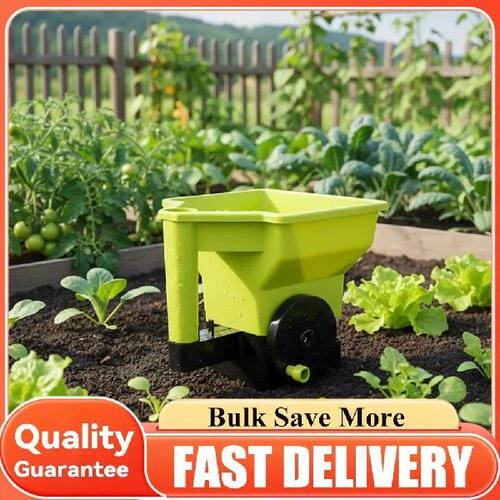 Multi-Purpose Rotary Spreader with Adjustable Crank