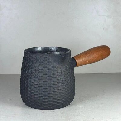 Industrial Tools Handcrafted Cast Iron Teapot for Open