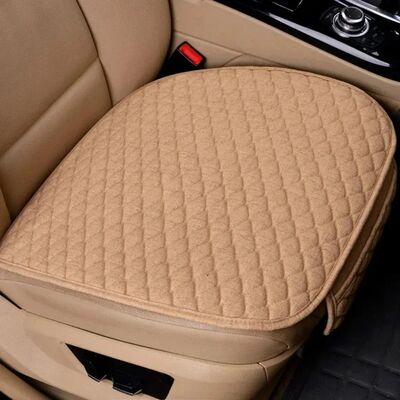 Universal Linen Car Seat Cushion Without Backrest –