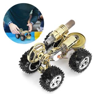 Stirling Engine Model Miniature Car Motor Educational