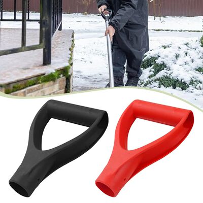 Durable PP Shovel Shaft Handle Replacement Textured D Grip