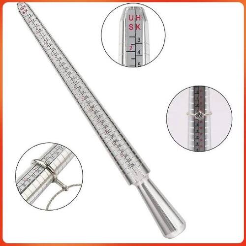 Finger Measuring Sizer Stainless Steel Finger Coil Ring