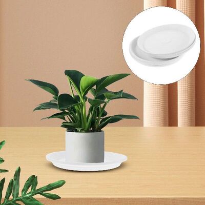 6Pcs 10.61 Inch Plastic Plant Saucer Trays Round Flower Pot