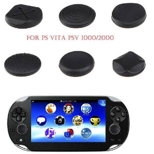 6Pcs Silicone Analog Controller Thumb Stick Thumbstick Cap