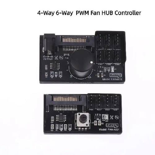 PWM Fan Speed Controller  DC Power On 4Pin Fan Governor