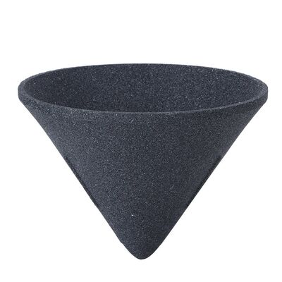 Coffee Filter Cone Shape Non-Porous Coffee Strainer Alumina