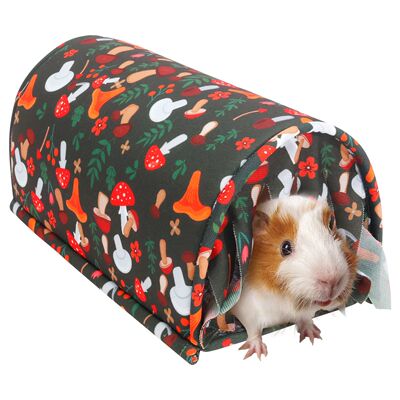 Guinea Pig Tunnel House Warm Bedding Cage Hamster Small