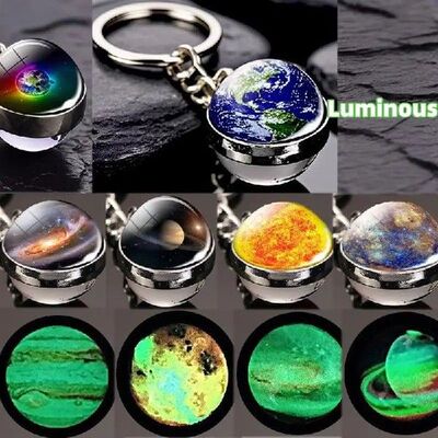 Crystal Luminous Sun Nine Planets Jupiter Milky Way Galaxy