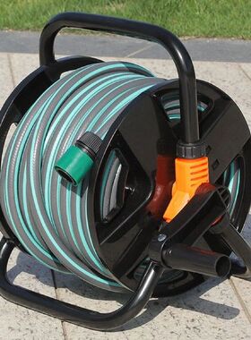 DIY Hose Reel Portable Water Pipe Storage Rack Single Arm