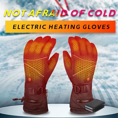 Heated Gloves for Men Women Touchscreen Electric Battery
