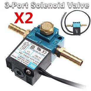3-Port DC 12V 5.4W Solenoid Valve with Connector Boost