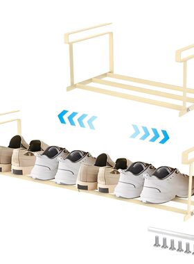 Expandable Shoe Rack Hanging Under Cabinets Clothes Shoe