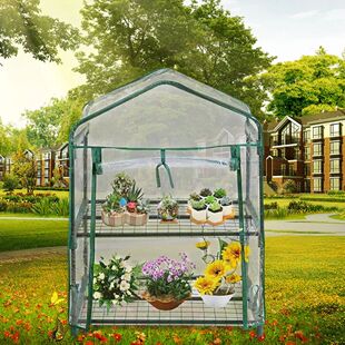 PVC Transparent Cover Greenhouse layer Shelves