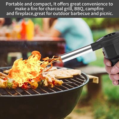 BBQ Blower Portable Battery Powered BBQ Fan Air Blower for