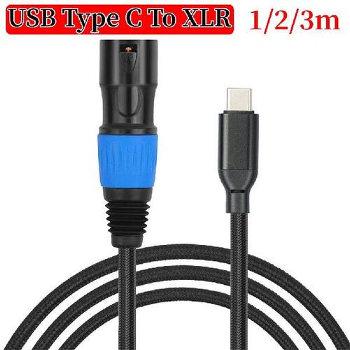 Type C To XLR Male Aux Audio Cable Type C To XLR Male