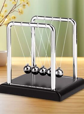 Newtons Cradle Steel Balance Ball Teaching Supplies Physics