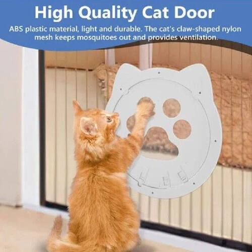 Pet Screen Door Magnetic Self-Closing Small Dogs and Cats