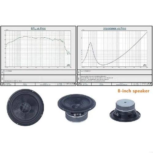 Automotive Bass Speaker Rubber Surround Fiberglass Cones