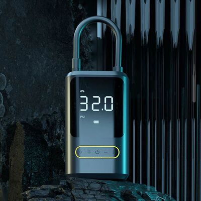 Electric Tire Pump with Light Portable Car Inflator Pump