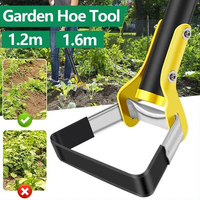 Garden Hoe Tool Stainless Steel Sharp Stirrup Loop Weeding