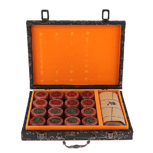 High-end Rosewood Chinese Chess Set Traditional Xiangqi