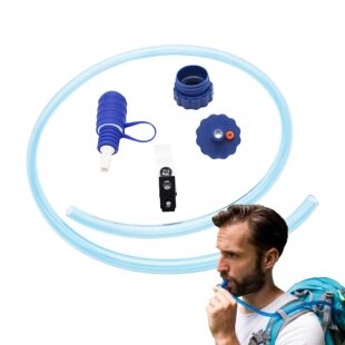 Water Bottle Drink Tube Cycling Camping Water Bag Hydration