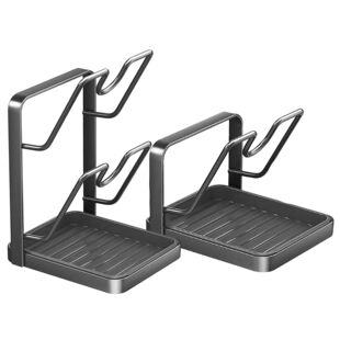 Rack Lid Pot Kitchen Drill Organizer ?Kitchen