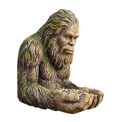 Bird Feeder Sculpture For Garden Big-Foot Birdfeeder Yard