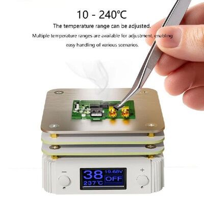 65W Mini Hot Plate Preheater Preheating Rework Station PCB