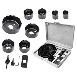 16Pcs Saw Hole Kit Including Universal 127mm