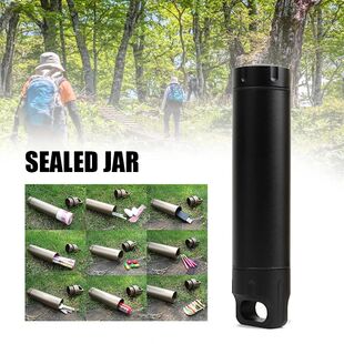 Seal Capsule Outdoor Alloy Portable Aluminum Bottle 60ml