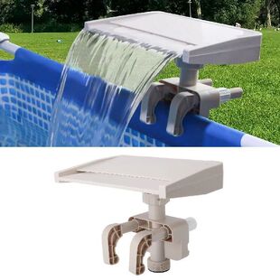 Relaxing Waterfall Cascade  Ground Swimming Pool Fountain