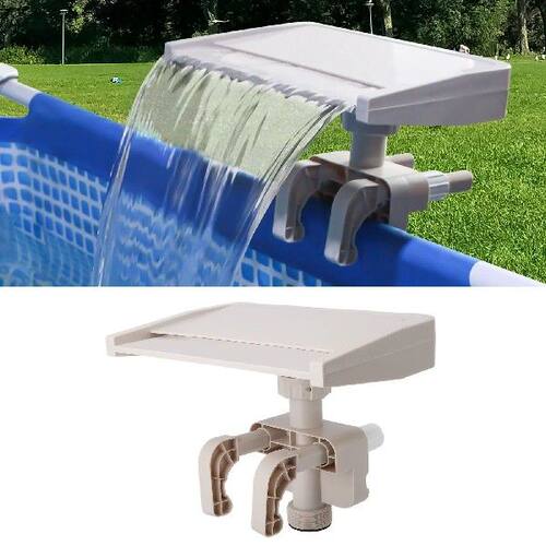 Relaxing Waterfall Cascade  Ground Swimming Pool Fountain