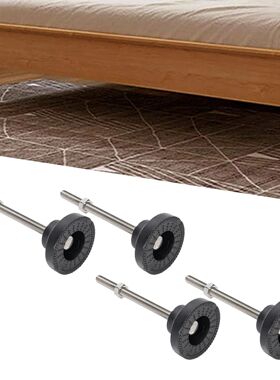 4Pcs Leveling Feet M8 Workbench Adjustable Non Slip Rubber