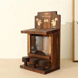 pet Squirrel with Outdoor hanging Stool Feeders Small
