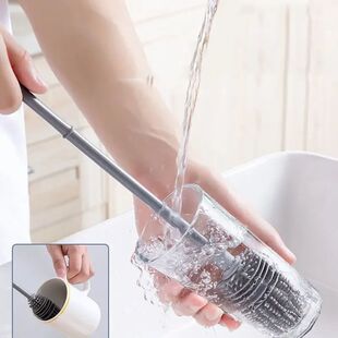 Bottle Brush Insulation Cup Washing No Deadend Long Handled