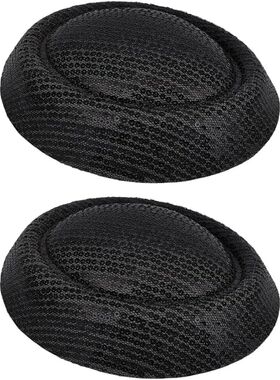 2Pcs Fascinators Hat Base Polyester Millinery Base with