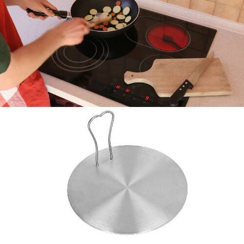 Cooking Plate Heat Diffuser Safe Handle Convenient  Heat