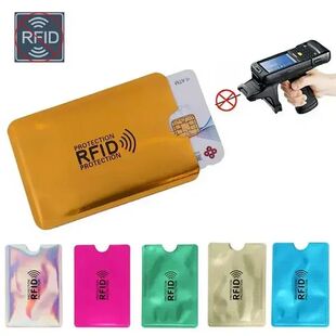 Wallet Case New Rfid Holder Card Anti Bank