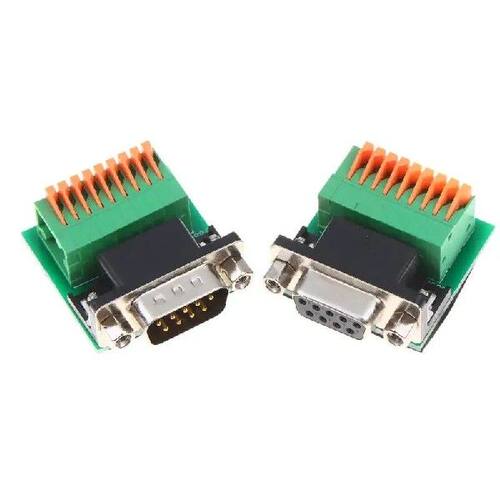 DB9 Male Female To RS485 RS422 9Pin Solderless