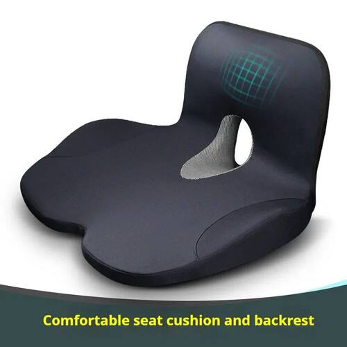 Integrated Office Chair Seat Cushion Memory Foam Seat