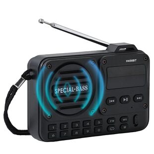 Portable Radio Rechargeable Digital