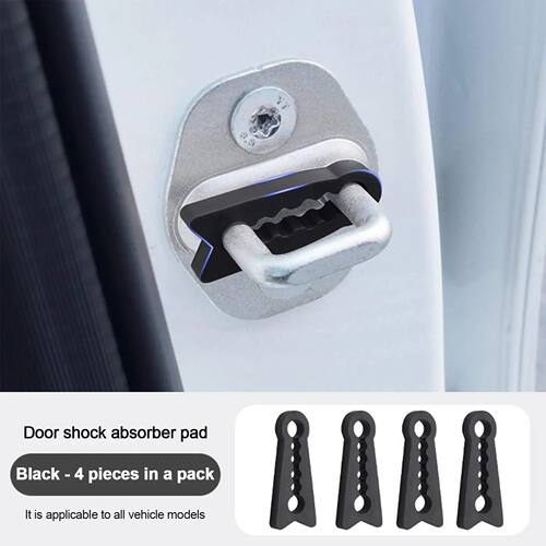 4pcs Car Door Shock Absorber Car Silicone Bumper Cushion