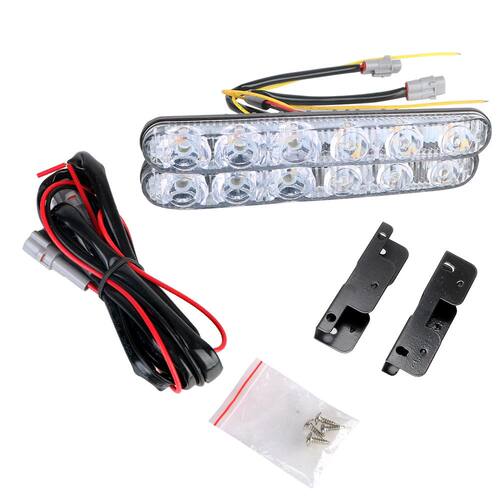 Auto Daytime Running Lights Car Daytime LED Light DC 12V
