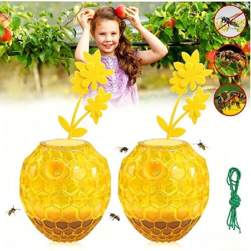 Fruit Fly Trap for Indoors Wasps Catcher Gnat Killer Gnat