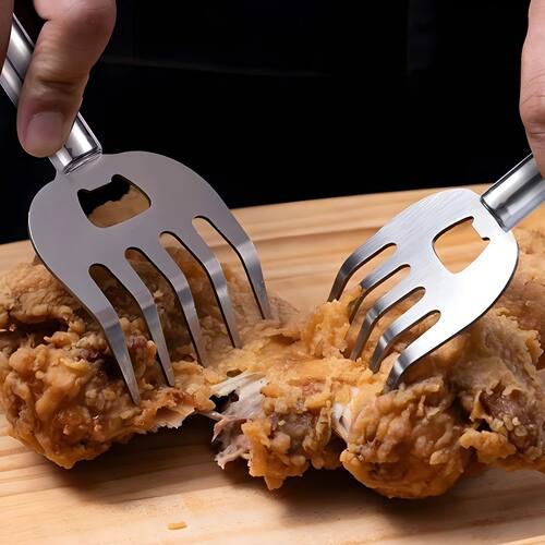 2pcs Meat Carving Set, Multi-functional Bear Claw Hand